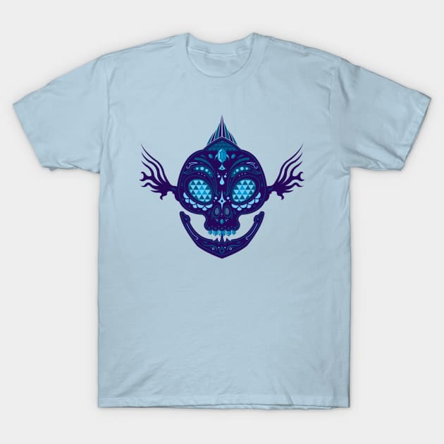 Zora Sugar Skull T-Shirt by Evan Ayres